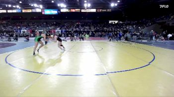 135 lbs Champ. Round 3 - Alana Troullier, Mtn View Oregon vs Alycia Aguayo, Blackfoot