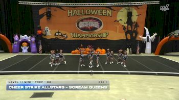 Cheer Strike Allstars - Scream Queens [2025 L1.1 Mini - PREP - D2 Day 1] 2025 Cheer Power San Antonio Halloween Challenge