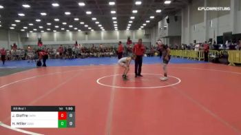 106 lbs Rr Rnd 1 - Jack Gioffre, Team Carnage vs Hunter Miller, Indiana Outlaws Blue