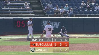 Replay: Tusculum vs Wingate - DH | Mar 1 @ 1 PM