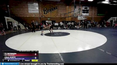 126 lbs Cons. Round 1 - Ty Petersen, East Idaho Elite vs Cole Kuntz, Southern Idaho Wrestling Club