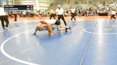 152 lbs Rr Rnd 2 - Luke Cline, Gotenks GT - HSB vs Colt Carpenter, Shamrock Wrestling Club Green - HSB