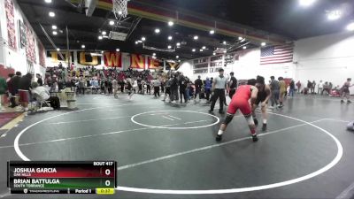 175 lbs Cons. Round 2 - Brian Battulga, South Torrance vs Joshua Garcia, Oak Hills