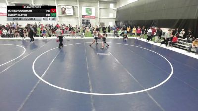Junior Boys - 190 lbs Champ. Round 1 - Jarred Goodman, Pinnacle Wrestling Club vs Emery Slater, Mandan Wrestling Club