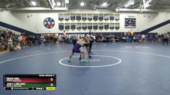 126 lbs Cons. Round 2 - Joey LaBlanc, Medina Highland vs Sean Heil, North Royalton