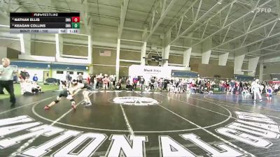100 lbs Cons. Round 4 - Nathan Ellis, Sanderson Wrestling Academy vs Keagan Collins, Sanderson Wrestling Academy