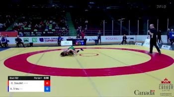 53kg Cons. Round 1 - Ellia Gaudet, Cattown WC vs Anna Trieu, Edmonton WC