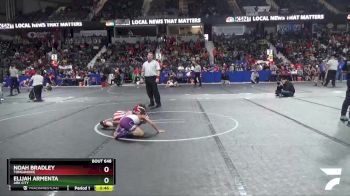 64 lbs Cons. Round 1 - Noah Bradley, Tonganoxie vs Elijah Armenta, Ark City