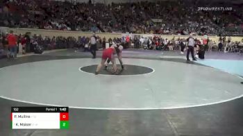 152 lbs Quarterfinal - Kobie Moiser, Plainview vs Peighton Mullins, Ft. Gibson