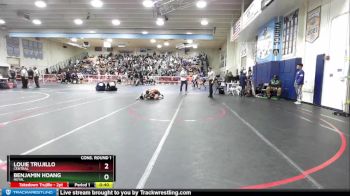 106 lbs Cons. Round 1 - Louie Trujillo, Central vs Benjamin Hoang, Royal