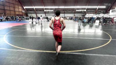 140A lbs Rr Rnd 5 - Jayden Thiel, Onteora Middle School vs Salah Tsarni, Capital Wrestling Club