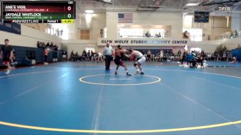 125 lbs Semis & 1st Wrestleback (8 Team) - Jaydale Whitlock, Iowa Central Community College vs Ane`e Vigil, Clackamas Community College