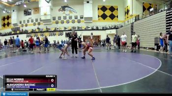 144 lbs Round 3 - Ella Morris, Dragon Wrestling Club vs Aleksandra Bastaic, Highland Wrestling Club