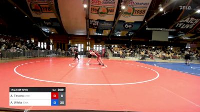 207 kg Rr Rnd 2 - Alyssa Favara, Lock Haven vs Alivia White, Iowa