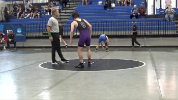 125 lbs Champ. Round 1 - Owen West, Cornell College vs Bobby Rutkoff, Luther