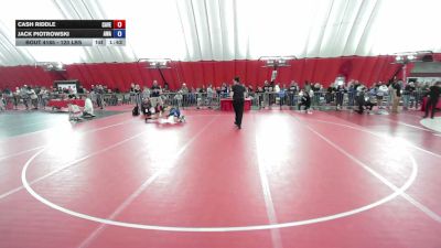 120 lbs Cons. Sub-quarters - Cash Riddle, Caveman vs Jack Piotrowski, Askren Wrestling Academy