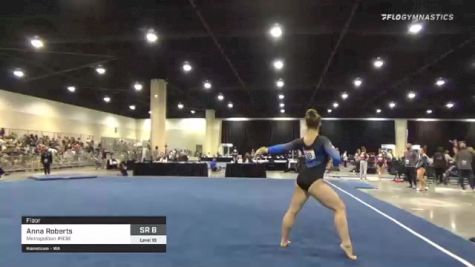 Anna Roberts - Floor, Metropolitan #838 - 2021 USA Gymnastics Development Program National Championships