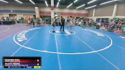 132 lbs Cons. Round 4 - Xzaevier Rosa, Finesse Wrestling Club vs Fausto Medina, Malicious Grounds Wrestling Club