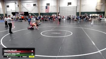 144 lbs Champ. Round 1 - Brogan Trollope, Pikes Peak Warriors vs Colton Kelley, Cornerstone Wrestling Club