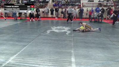 90_B lbs Consi Of 8 #1 - Yusuf Islamov, Baldwin vs Parker Phillips, Loyalsock