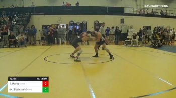 Quarterfinal - Taylor Parks, Gardner-Webb vs Matt Zovistoski, Appalachian State