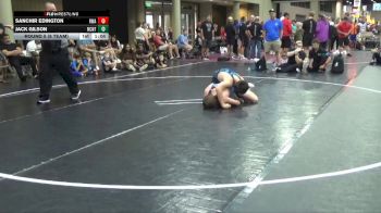 140 lbs Round 5 (6 Team) - Jack Gilson, NC National Team Gold vs Sanchir Edington, RWA