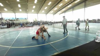 123 lbs 3rd Place - Dominik Ortiz, Bear Cave vs Matthew Longdon, New Mexico Bad Boyz