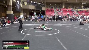 110 lbs Round 1 (6 Team) - Cragen Smith, The Untouchables vs Blake Armfield, $nowmen