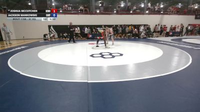 97 kg Cons. Quarters - Joshua McCutchen, Bulldog Elite Wrestling Club vs Jackson Mankowski, CA RTC