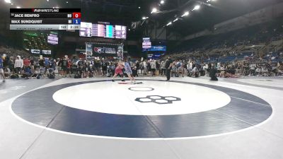 190 lbs Cons. Rd Of 32 - Jace Renfro, Missouri vs Max Sundquist, Michigan