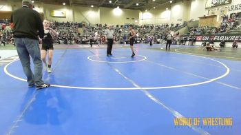 92 lbs Round Of 16 - Santos Tizoc, Snake Pit vs Blake Nevils, Honey Badgers Wrestling Club