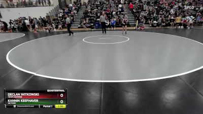 85 lbs Quarterfinal - Kannin Keefhaver, Victory vs Declan Witkowski, Team Hammer