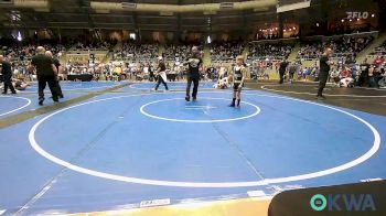 64 lbs Consi Of 16 #1 - Briggs Mattson, Broken Arrow Wrestling Club vs Tyson Dickerson, Blue Devil Wrestling