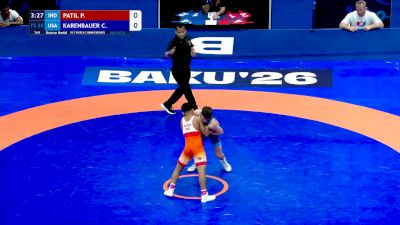 55 kg Final 3-5 - Prathmesh Suryakant Patil, India vs Chase Marl Karenbauer, United States