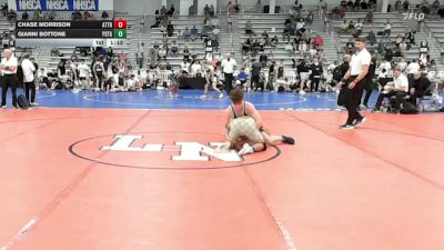 132 lbs Round Of 16 - Chase Morrison, Attrition Wrestling Gold - HSB vs Gianni Bottone, Prestige Worldwide - HSB