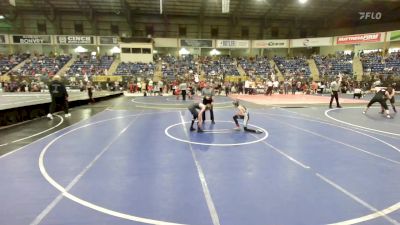 70 lbs Round Of 16 - Teague Fetzer, Platte Valley vs Keaton Banks, Dove Creek Bulldogs