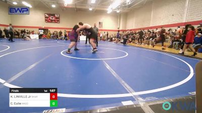 Final - KEVIN LINVILLE Jr, Skiatook Youth Wrestling vs Cash Culie, Wagoner Takedown Club