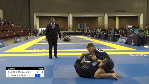 TERRY JETT GRAHAM JR. vs GEORGE JAMES G PEARSE 2024 Pan IBJJF Jiu-Jitsu No-Gi Championship