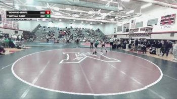 215 lbs 5th Place Match - Nathan Gahr, Central Dauphin Hs vs Howard Hertz, Milton Hershey Hs