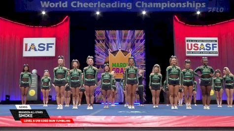 Brandon Allstars - Smoke [2025 L6 U18 Coed Non Tumbling Semis] 2025 The Cheerleading Worlds