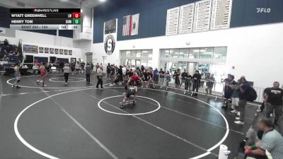 144 lbs Cons. Semi - Henry Tom, Dominator vs Wyatt Greenwell, Lancers WC