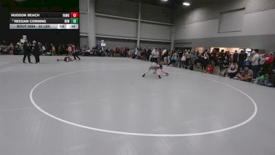 84 lbs Champ. Rd Of 16 - Reegan Corning, RT Elite Wrestling vs Hudson Beach, Young Guns Wrestling Club