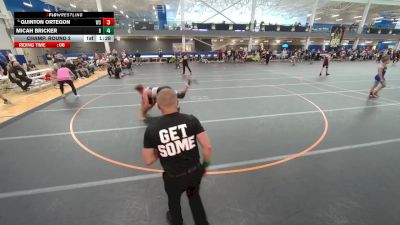 215 lbs Champ. Round 2 - Micah Bricker, Unattached vs Quinton Ortegon, Unattached