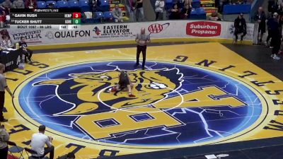 96 lbs Consi Of 8 #1 - Gavin Rush, Hempfield vs Tucker Shutt, Governor Mifflin