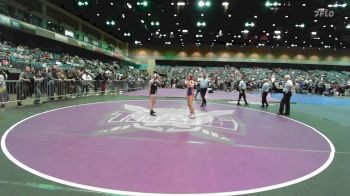 100 lbs Semifinal - Jenniyah Duarte, Sanger vs Jaelle Cortez, Gilroy