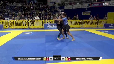 Nevaeh Nancy Ramirez vs Tatiana Vasilievna Tsytsareva 2025 Pan IBJJF Jiu-Jitsu No-Gi Championship