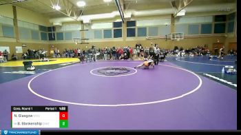 120lbs Cons. Round 1 - Braylee Blankenship, Centralia (Girls) vs Nyemah Glasgow, Stevenson (Girls)