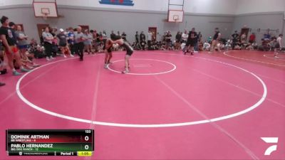 133 lbs Round 1 (6 Team) - Dominik Artman, BB Wrestling vs Pablo Hernandez, Big Dog Ranch