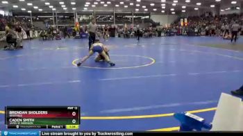 106 lbs Quarterfinal - Brendan Sholders, Westfield vs Caden Smith, James W. Robinson
