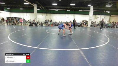 136 lbs Round Of 32 - Caden Woodall, AZ vs Jack Hanrahan, IL